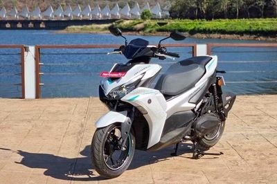 Xe điện Yamaha Aerox E chính thức ra mắt, chạy 117 km mỗi lần sạc
