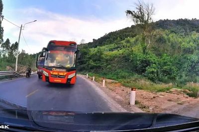 Xử lý xe khách giường nằm vượt ẩu trên đèo An Khê