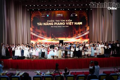 Cuộc thi Vietnam's Piano Got Talent 2026 trao gần 600 giải thưởng cho các tài năng trẻ