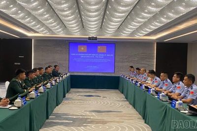 Lào Cai: 4 đồn Biên phòng hội đàm với Trạm Kiểm tra Biên phòng Hà Khẩu (Trung Quốc)