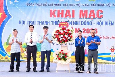 Tu Vũ khai mạc Hội trại thanh thiếu niên nhi đồng hè 2026