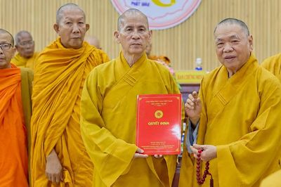 An Giang: Hội nghị tổng kết công tác đại hội và trao quyết định nhân sự Ban Trị sự, nhiệm kỳ 2026-2031