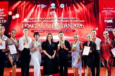 Phan Hiển - Thu Hương và kỳ vọng cho dancesport Công an nhân dân