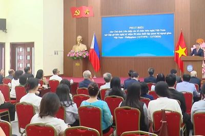 Ngoại giao nhân dân vun đắp 50 năm quan hệ Việt Nam - Philippines