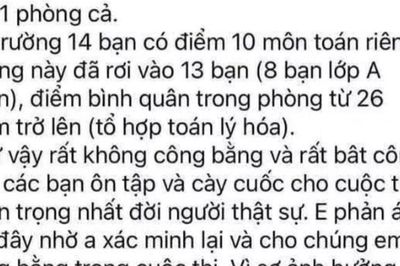 Liên tiếp xuất hiện nghi vấn gian lận thi THPT 2026 tại Nghệ An và Cà Mau