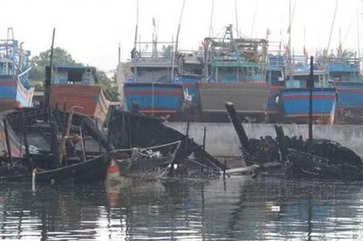 Gia Lai khẩn trương khắc phục hậu quả các vụ cháy tàu cá, đồng hành cùng ngư dân vượt qua khó khăn