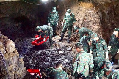 Tìm thấy thêm 20 hài cốt và 1 bộ tập thể liệt sĩ tại công viên Lê Thị Riêng