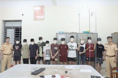Khởi tố nhóm thanh niên mang hung khí gây náo loạn đường phố Hưng Yên