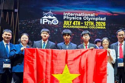 Học sinh Việt Nam đạt thành tích rực rỡ tại Olympic Vật lý quốc tế 2026
