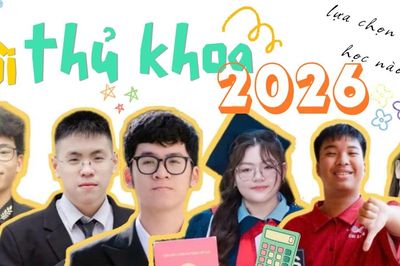 Các Thủ khoa kỳ thi tốt nghiệp THPT 2026 chọn ngành học, trường đại học nào?