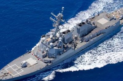 Mỹ hạ thủy tàu khu trục 'USS George M. Neal', tăng lá chắn phòng thủ tên lửa trên biển