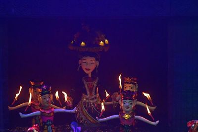 Múa rối truyền thống kết hợp công nghệ trong đêm diễn Cảm xúc Long Thành
