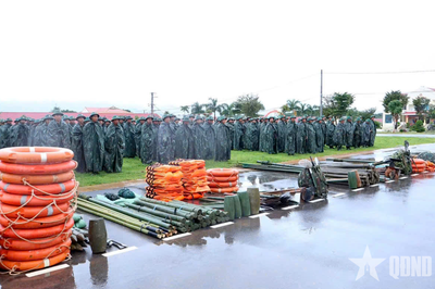 Trung đoàn 24 (Sư đoàn 10, Quân đoàn 34): Sẵn sàng ứng phó với các tình huống thiên tai