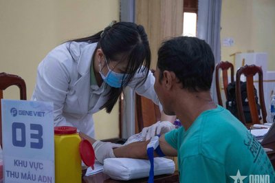 An Giang thu nhận mẫu sinh phẩm ADN thân nhân liệt sĩ chưa xác định thông tin