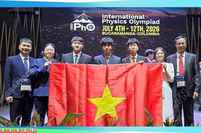 Việt Nam lọt top 7 đội tuyển có thành tích cao nhất của kỳ thi Olympic Vật lý quốc tế 2026