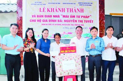 Cuộc đời mới dưới 'Mái ấm Tư pháp'