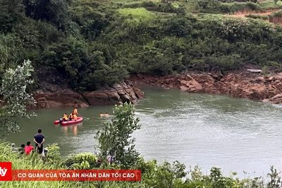 Tắm sông sau giờ làm, thiếu niên 17 tuổi bị nước cuốn mất tích