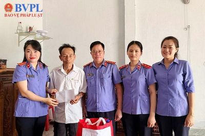 Chi đoàn VKSND Khu vực 5 tỉnh Lâm Đồng tri ân người có công