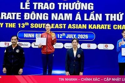 Vận động viên Hà Tĩnh giành 6 huy chương tại Giải Vô địch Karate Đông Nam Á