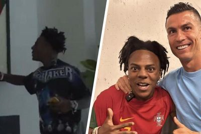 Cristiano Ronaldo tặng giày CR7 bản giới hạn cho streamer IShowSpeed khiến dân mạng ghen tị