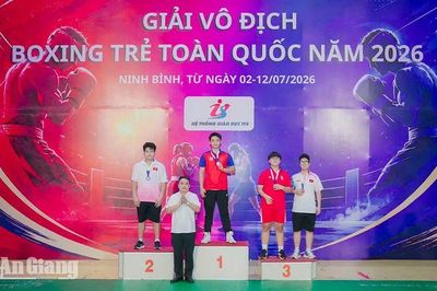An Giang đoạt 11 huy chương Giải vô địch Boxing trẻ toàn quốc