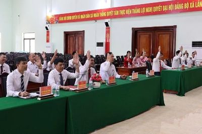 HĐND xã Nhân Thắng thông qua chủ trương thành lập phường