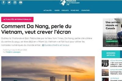 Báo Pháp gợi ý hành trình khám phá Đà Nẵng