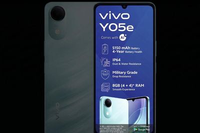 vivo Y05e ra mắt: Smartphone giá 3.5 triệu sở hữu độ bền chuẩn quân đội và pin 5150 mAh