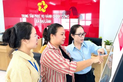 Xã Đại Lãnh: Xây dựng nền hành chính thân thiện, gần dân