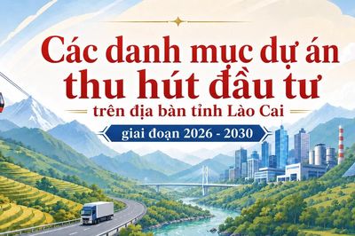 Các danh mục dự án thu hút đầu tư trên địa bàn tỉnh Lào Cai, giai đoạn 2026 - 2030