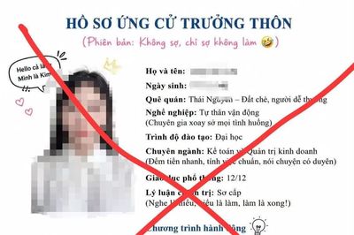 Cảnh giác với trào lưu tạo 'hồ sơ ứng cử Trưởng thôn' bằng AI trên mạng xã hội