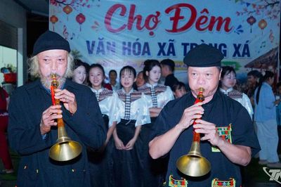 Sắc màu Chợ đêm văn hóa xã Tràng Xá