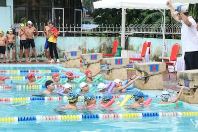 Thái Nguyên giành ngôi Á quân toàn đoàn Giải bơi 'Đường đua xanh' quốc gia