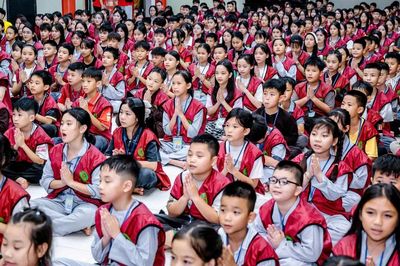400 khóa sinh tham dự khóa sinh hoạt chủ đề 'Phật ơi! Con về rồi' lần thứ IV tại tổ đình Thanh Hà