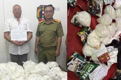 Bắt gọn khách Tây mang 15kg heroin lên máy bay