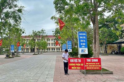 Thư ký Điểm thi là giáo viên tại chỗ có đúng quy chế?