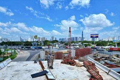 Cận cảnh dự án nút giao hiện đại nhất TP.HCM tiếp tục trễ hẹn