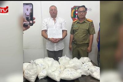 15kg heroin bị bắt trước giờ cất cánh