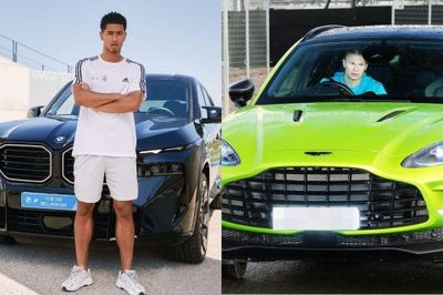 Gu chơi xe đối lập của đôi bạn Erling Haaland và Jude Bellingham
