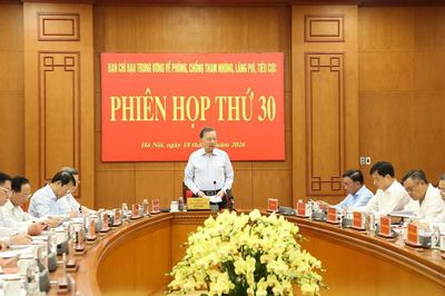 Nhiệm vụ, quyền hạn, tổ chức bộ máy của Ban Chỉ đạo Trung ương về phòng, chống tham nhũng, lãng phí, tiêu cực