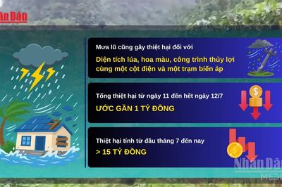 [Video] Mưa lớn tiếp tục gây thiệt hại tại Điện Biên, tổng thiệt hại vượt 15 tỷ đồng