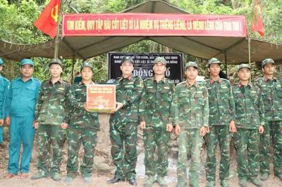 Đà Nẵng động thổ tìm kiếm, quy tập hài cốt liệt sĩ tại hang Đá Sập