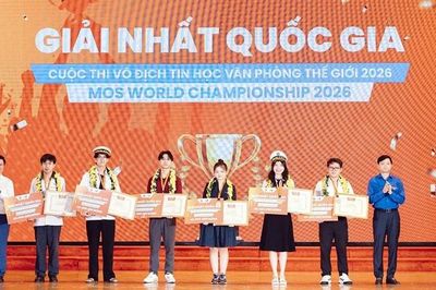 6 bạn trẻ đại diện Việt Nam dự chung kết tin học văn phòng thế giới tại Hoa Kỳ