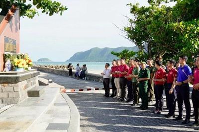 Bộ đội Biên phòng Thành phố Hồ Chí Minh tổ chức nhiều hoạt động tri ân tại Đặc khu Côn Đảo