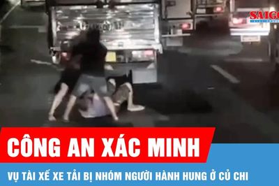 Công an xác minh vụ tài xế xe tải bị nhóm người hành hung ở Củ Chi