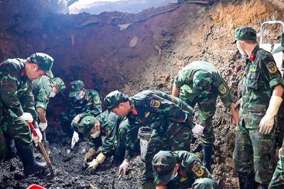 Quy tập thêm 20 hài cốt liệt sĩ tại Công viên Lê Thị Riêng