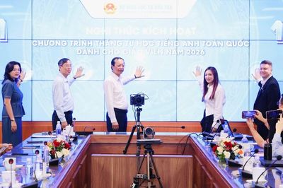 Bộ GD&ĐT phát động tháng tự học tiếng Anh dành cho giáo viên toàn quốc