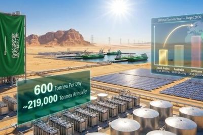Ả Rập Xê-út tập trung xuất khẩu hydro xanh