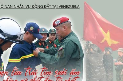 Cứu hộ tại Venezuela: Ngọn lửa trái tim sưởi ấm những giờ phút đen tối nhất