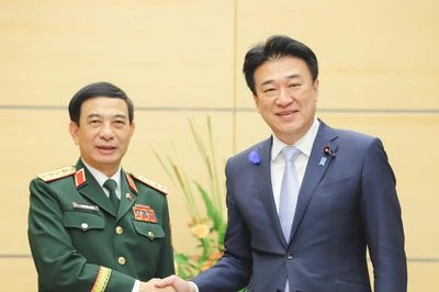 Đại tướng Phan Văn Giang hội kiến Chánh Văn phòng Nội các Nhật Bản